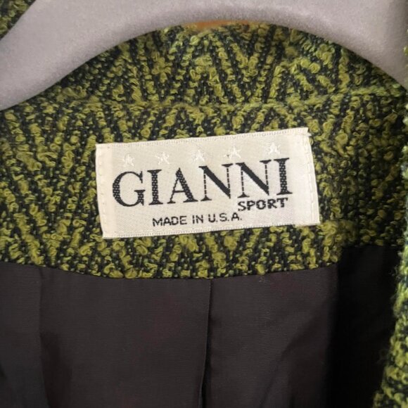 Vintage Gianni Trench Coat - Picture 2 of 3